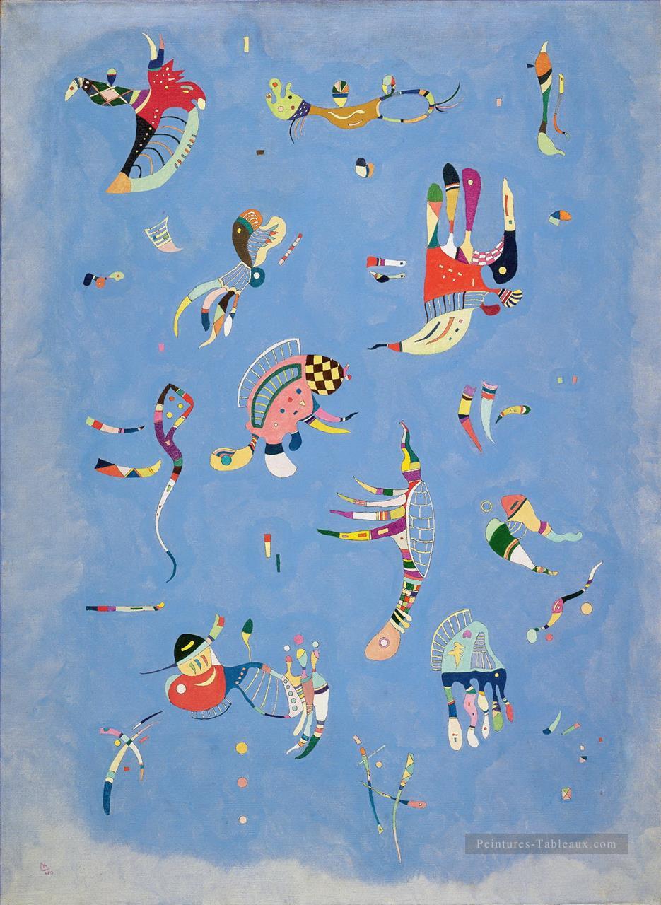 Bleu Ciel Bleu de ciel Wassily Kandinsky Peintures à l'huile